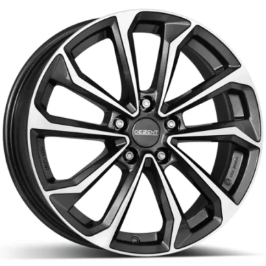 Gunmetal Alumiinivanne Dezent 1 kuva