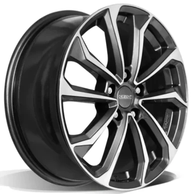 Gunmetal Alumiinivanne Dezent 3 kuva