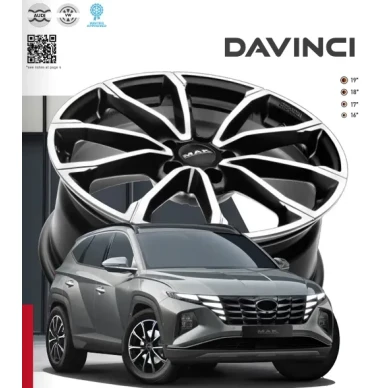 MAK Davinci Kevytmetallivanteet kuva