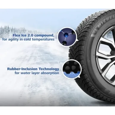 Michelin X Ice Snow SUV Kitkarengas 3 kuva