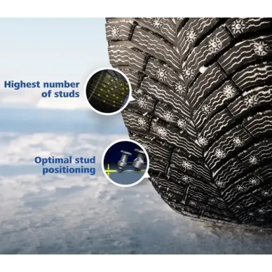 Michelin X Ice North 4 SUV Katumaasturin Nastarengas 3 image