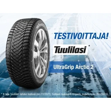 Testivoittaja Michelin UltraGrip Arctic 2 Oulusta kuva