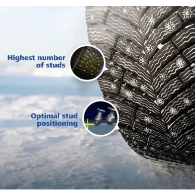 Michelin X Ice North 4 Nastarenkaat Oulusta 3 kuva