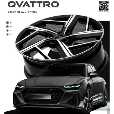 MAK Qvattro Wheels For Audi image