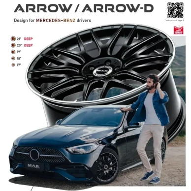 MAK Arrow Mercedes Wheels image