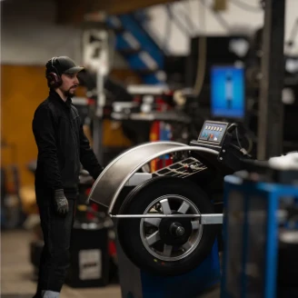 BALANCING OF TIRES image