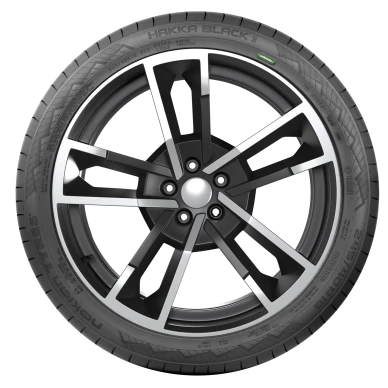 Nokian Tyres Hakka Black 3 sidewall with rim cut out kuva