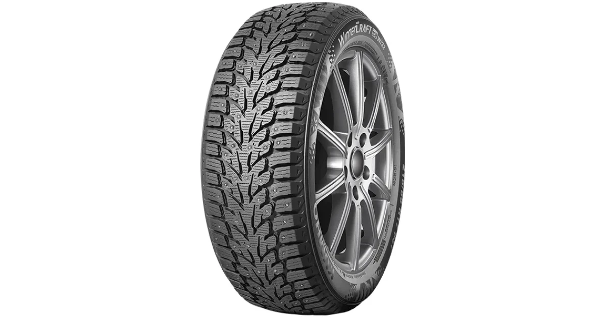 Affordable Kumho Wintercraft ICE WI32 studded tires in Oulu