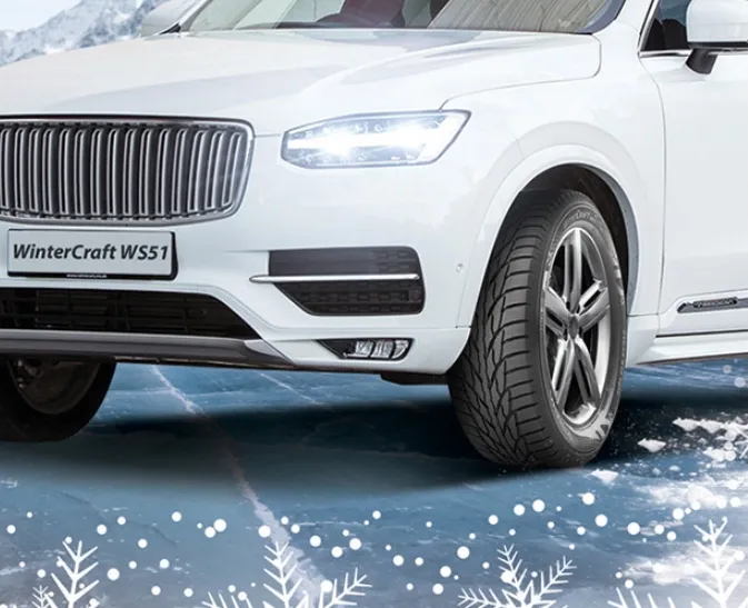 Kumho WinterCraft SUV ICE WS51. Friction tires for SUVs. » Teräs