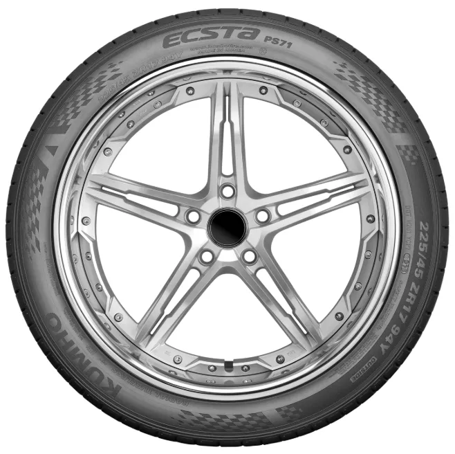 KUMHO ECSTA R371 19インチ バリ山2本売ります Kumho Ecsta PS71 SUV. High-performance summer tire for SUVs