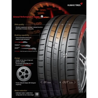 Kumho Ecsta PS91 urheiluautonrengas 12 kuva