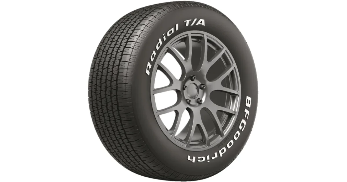 BFGoodrich RADIAL T/A. All-season tire for muscle cars. » Teräs